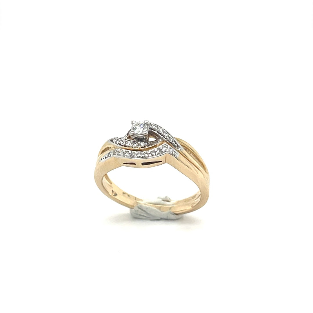 Bague à diamants en or pour femme FIJ2876/07