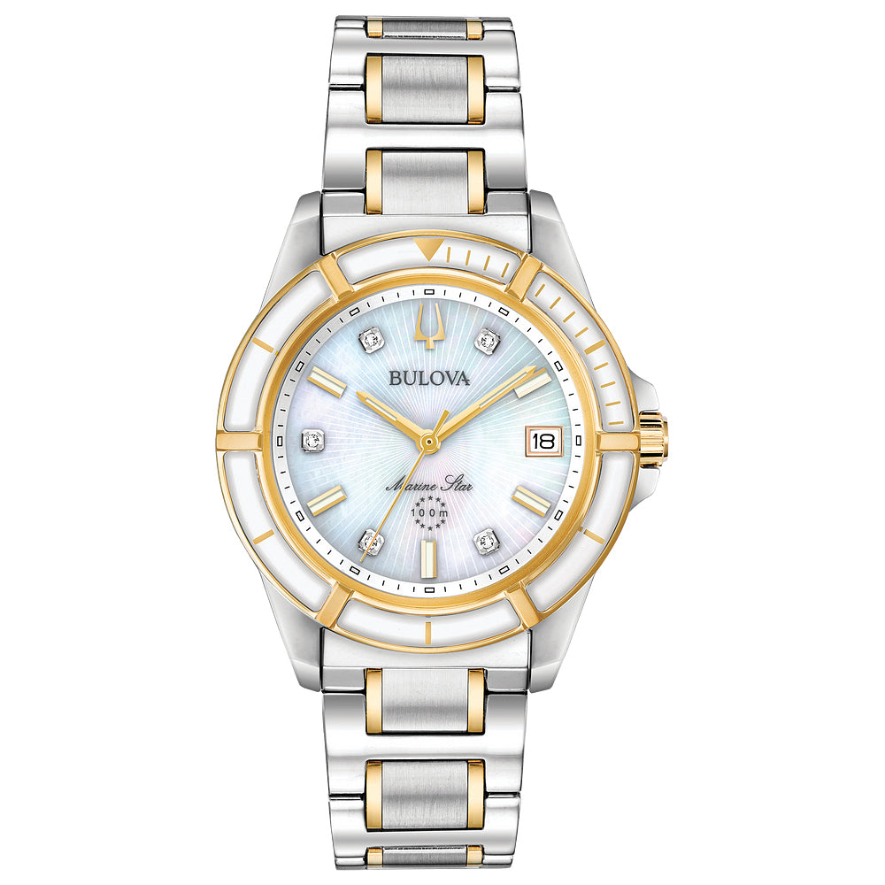 Montre en acier pour dame BULOVA 98P186