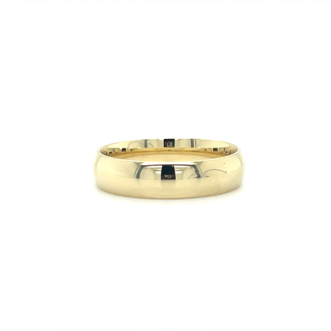Jonc en or pour homme ALJ-5Y-H
