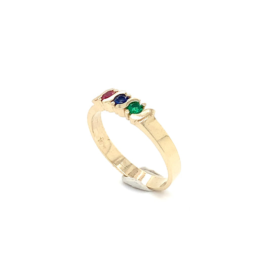 Women's gold ring ALR-2020-3