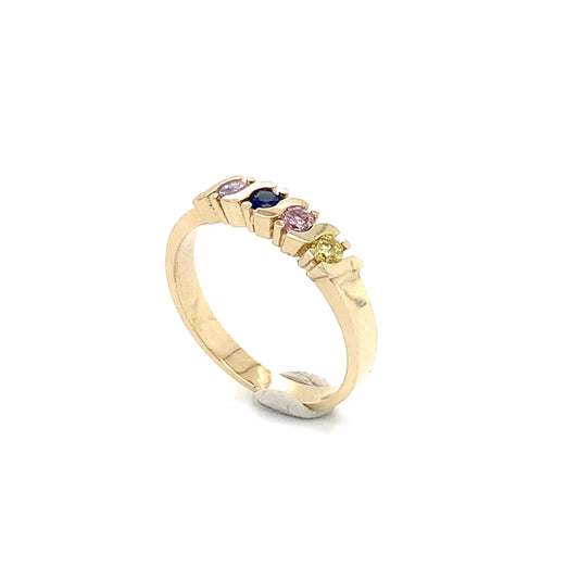 Women's gold ring ALR-2020-4