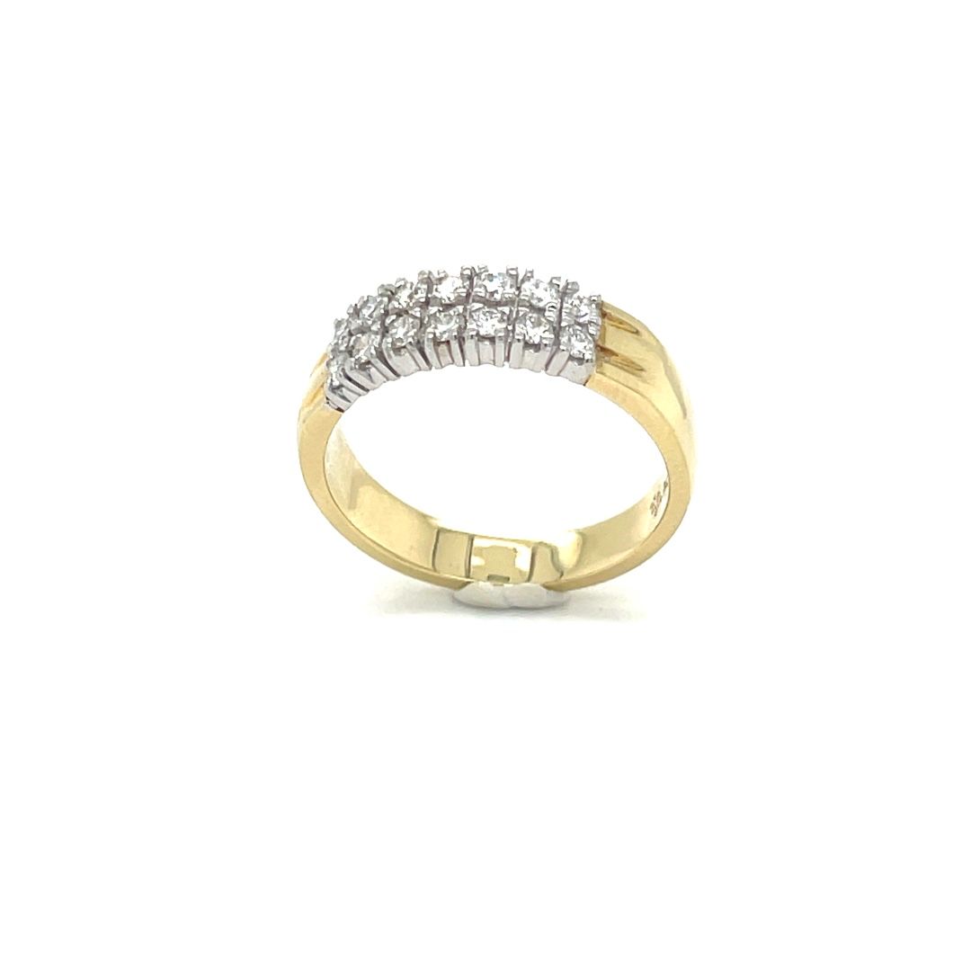 Bague à diamants en or pour femme BJ1829