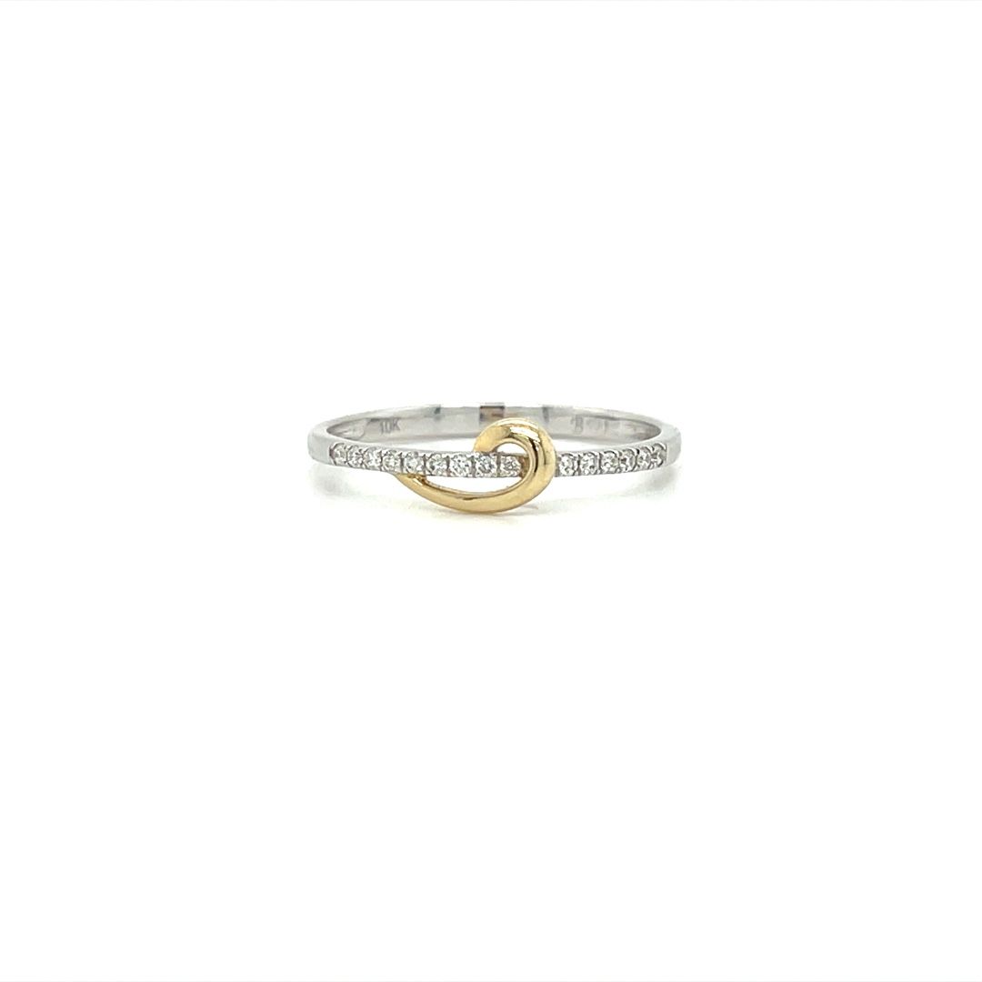Bague à diamants en or pour femme BJ9589TT