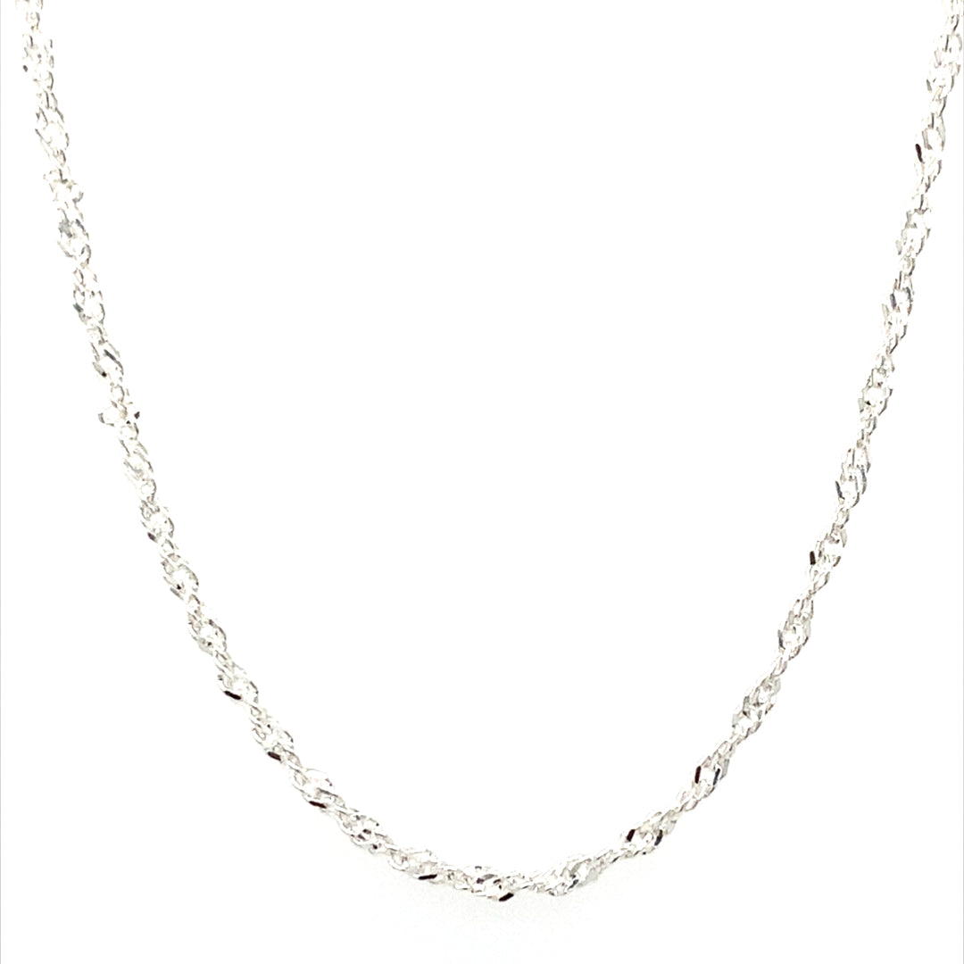 Chaine en argent .925 pour femmes SCA-CH-246-18