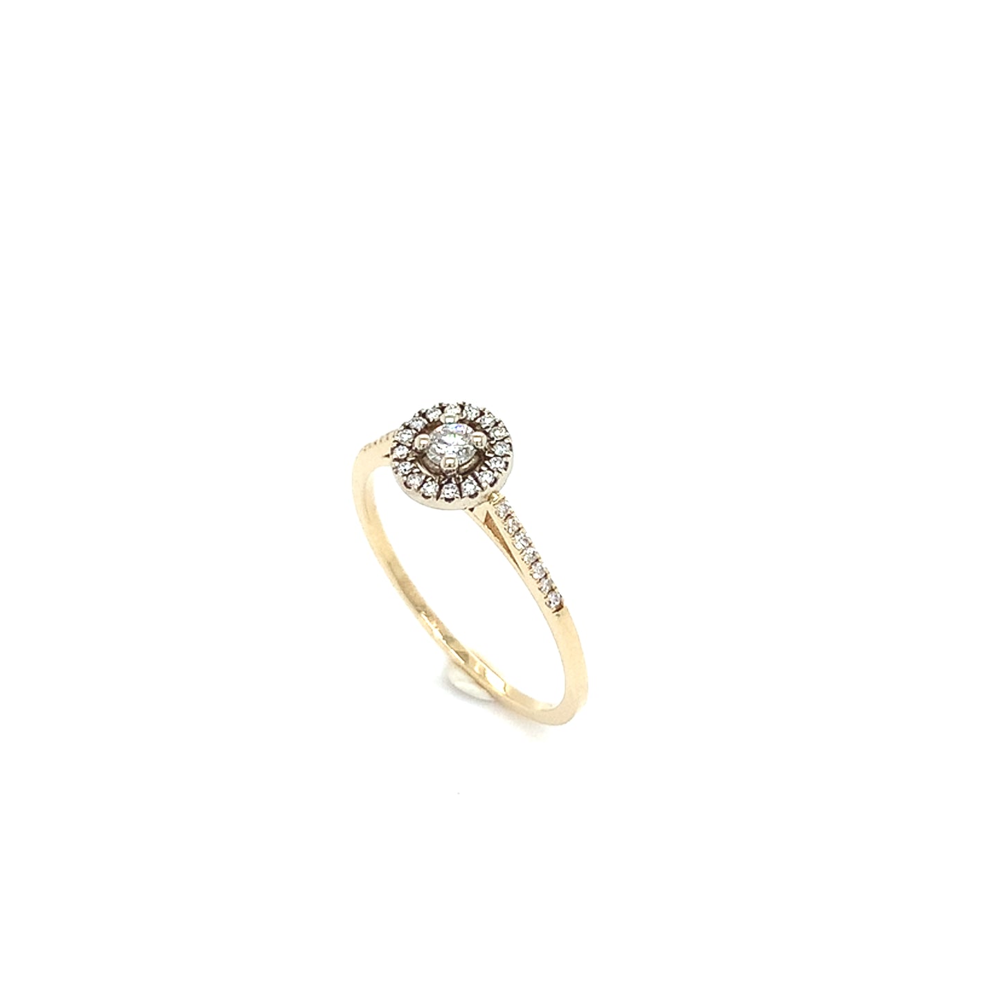 Bague à diamants de laboratoire pour dame FDC-454AW
