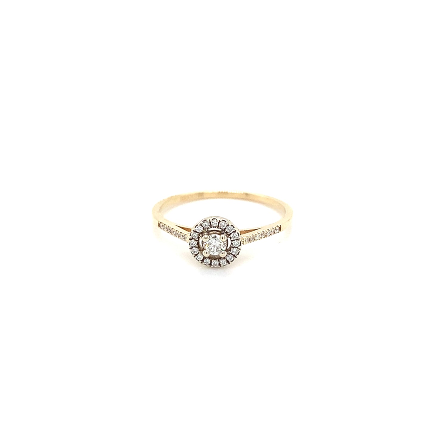 Bague à diamants de laboratoire pour dame FDC-454AW