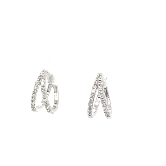 Diamond Earrings FE-609W