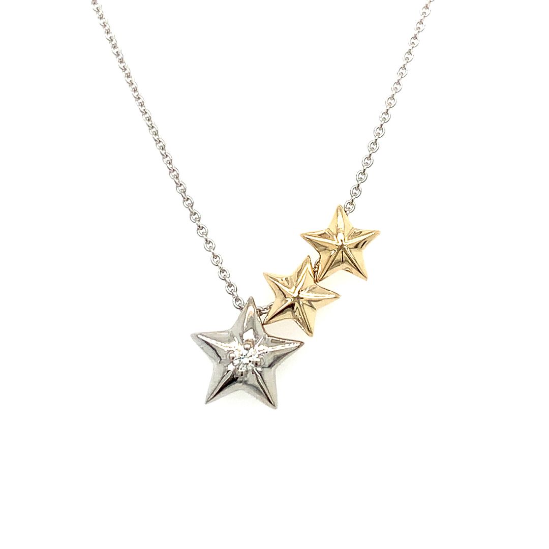 Collier en or avec diamants pour femmes FIG2441P02