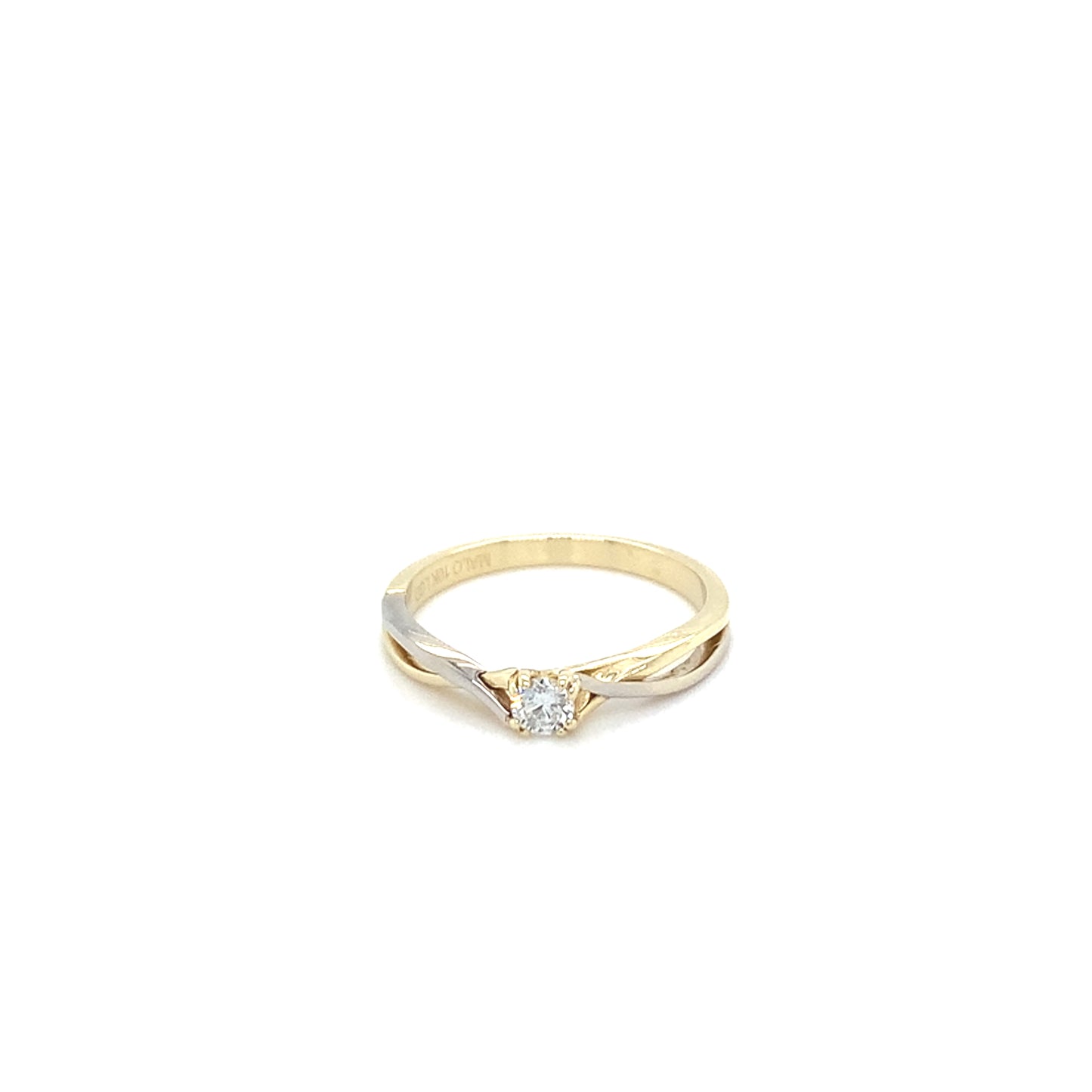 Bague à diamants de laboratoire pour dame FS-014