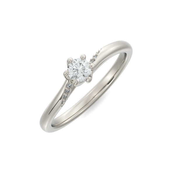 Bague à diamants de laboratoire pour dame FS-023AW