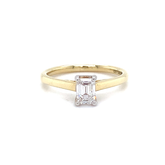 Bague à diamant de laboratoire pour dame FS-542AY-050EM
