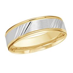 Men's gold ring FT-042-6YW-01