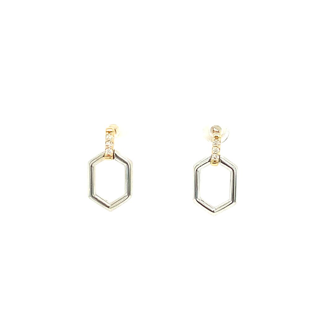 Collier en or avec diamants pour femmes G3306/P