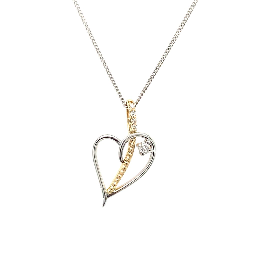 Collier en or avec diamants pour femmes ICG3057P02