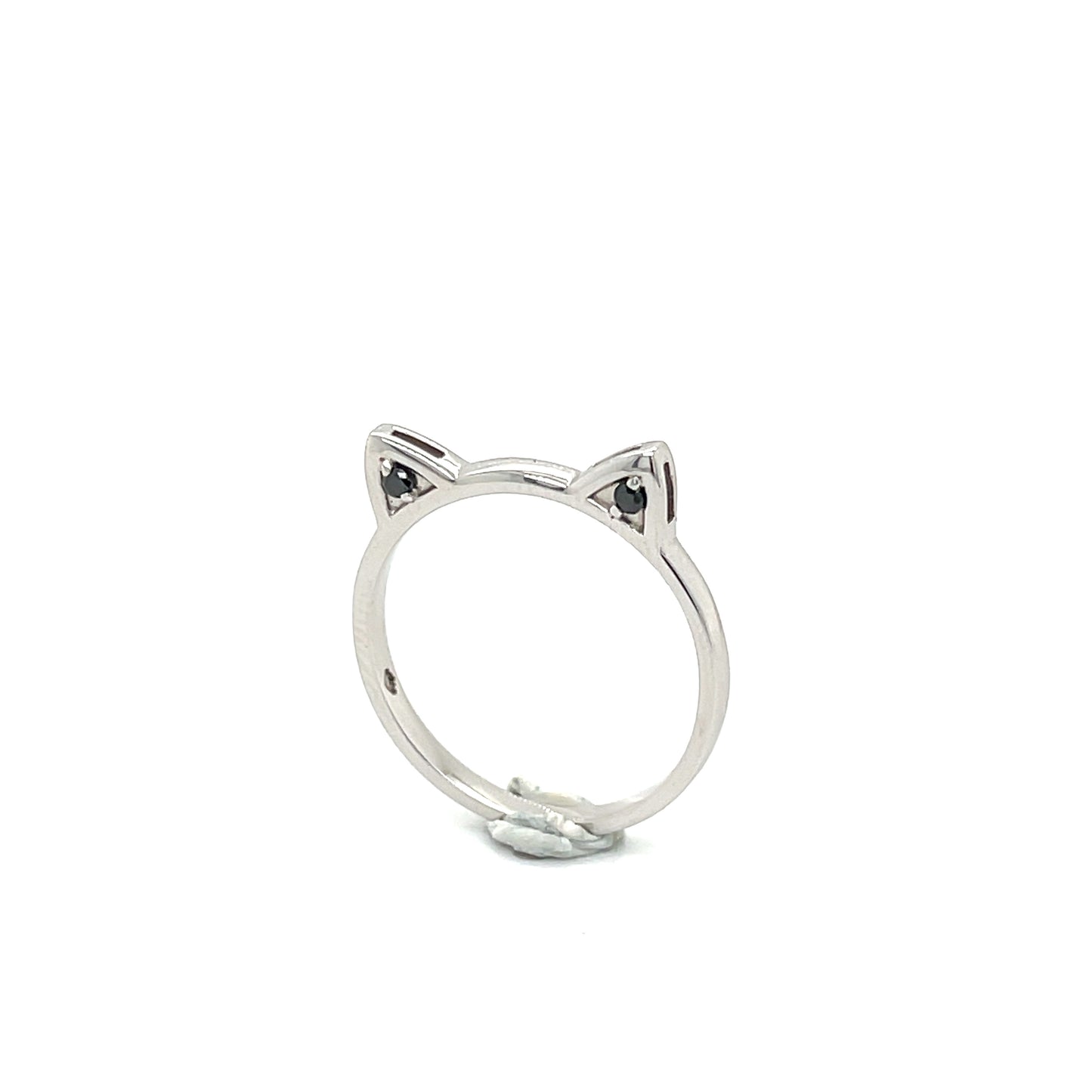 Bague à diamants noirs pour femme JVJ3036/BK