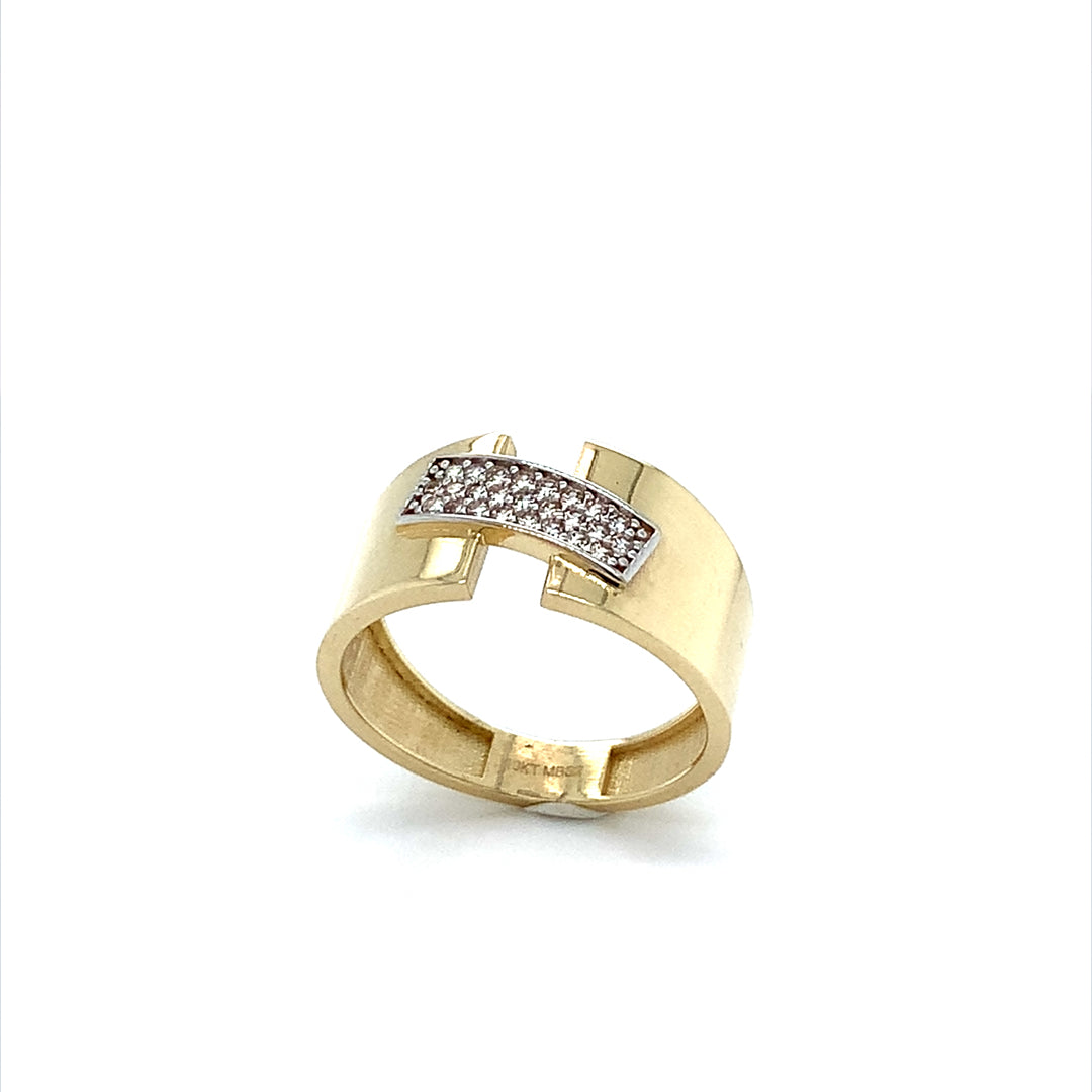 Bague en or jaune MBS-BA-10