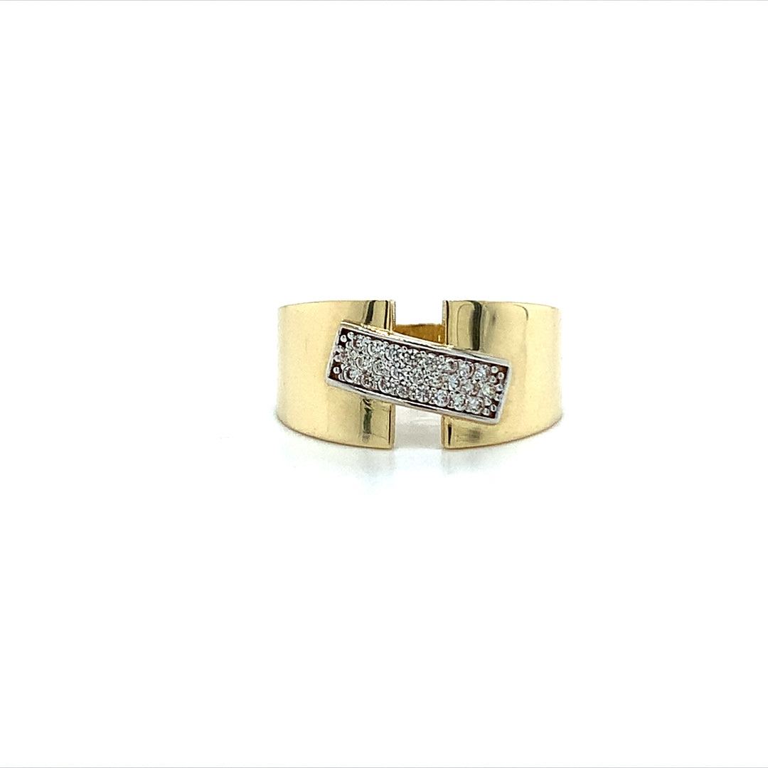 Bague en or jaune MBS-BA-10