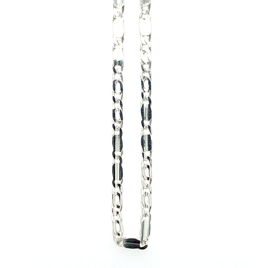 Sterling Silver Anklet for Women MBSA-CHE-003