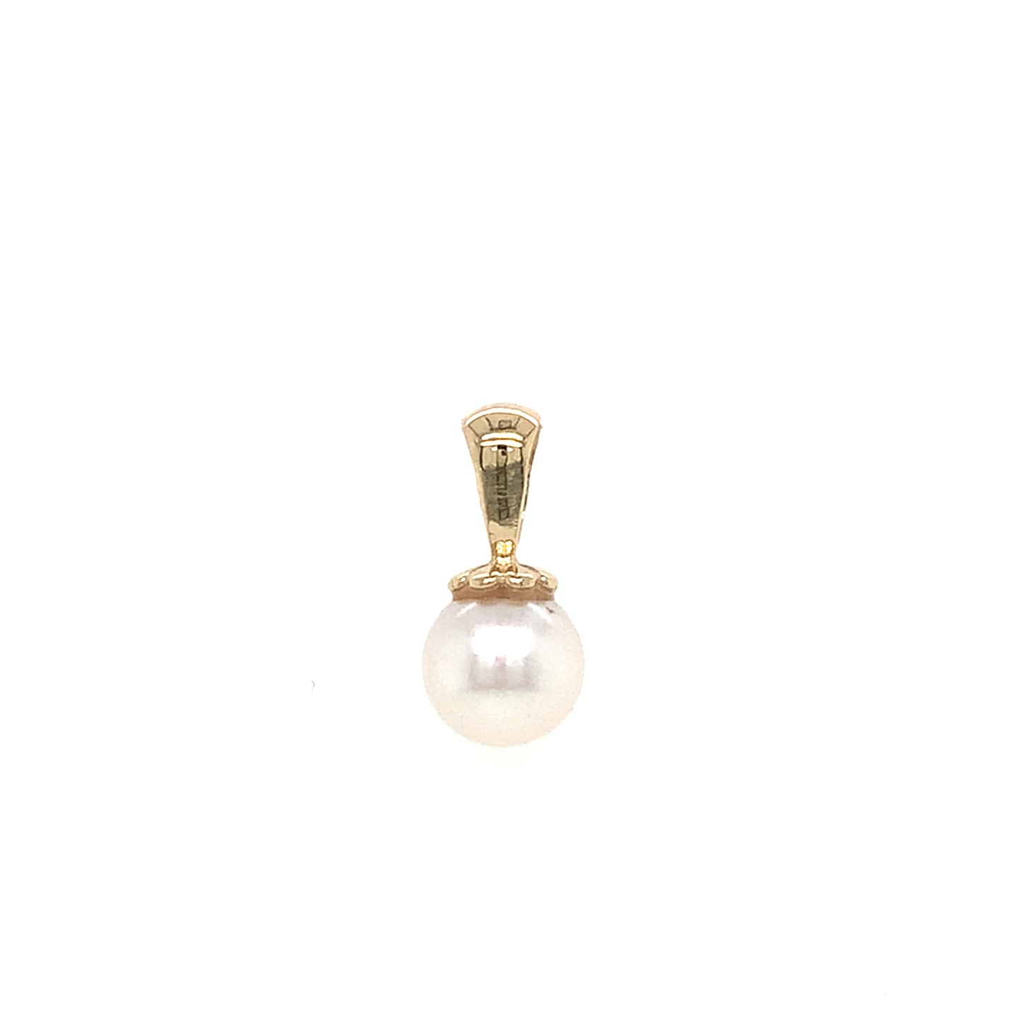 Pendentif avec perle de culture blanche pour femmes PJ-PC-001