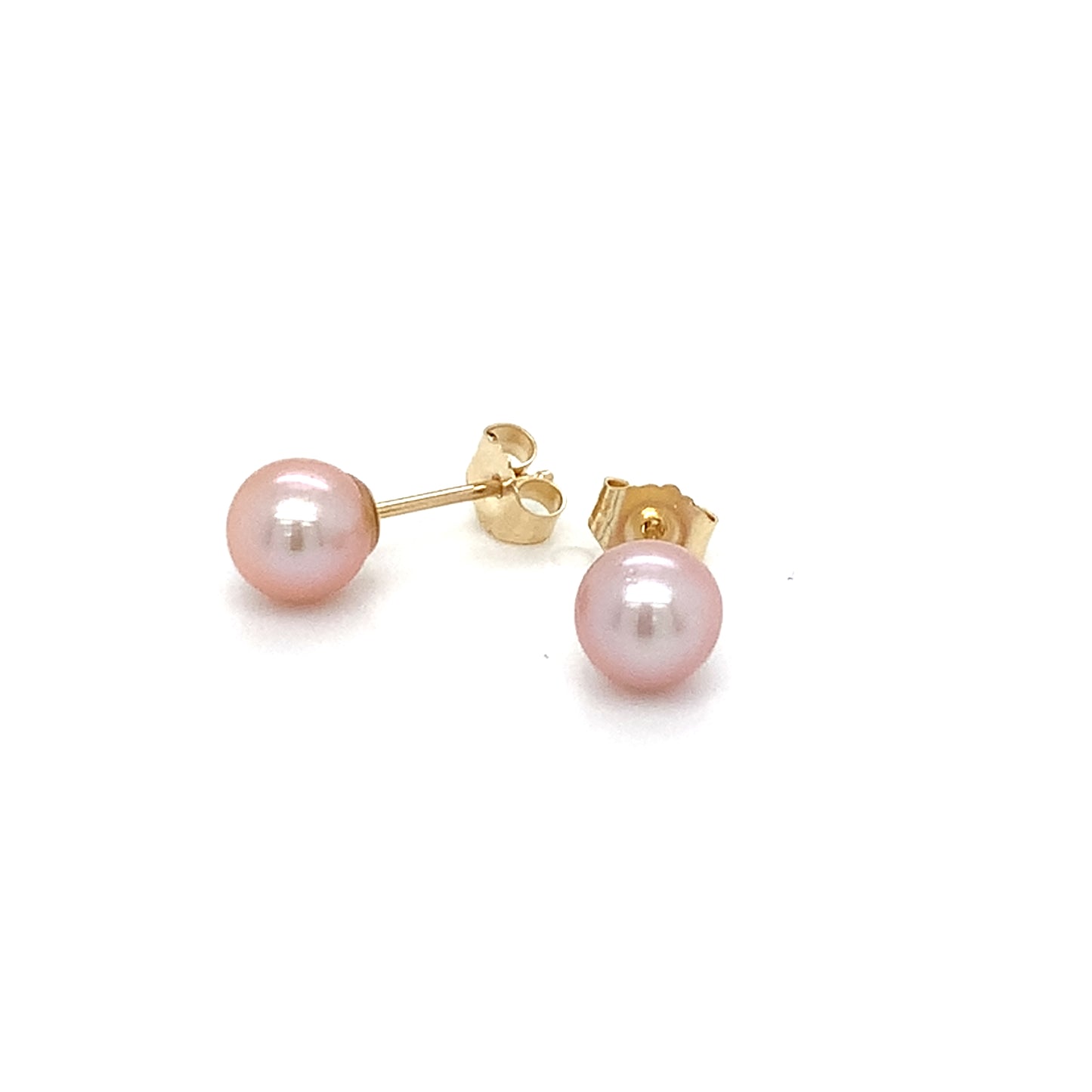Boucles d'oreilles avec perles roses pour femmes PJ-PED-015
