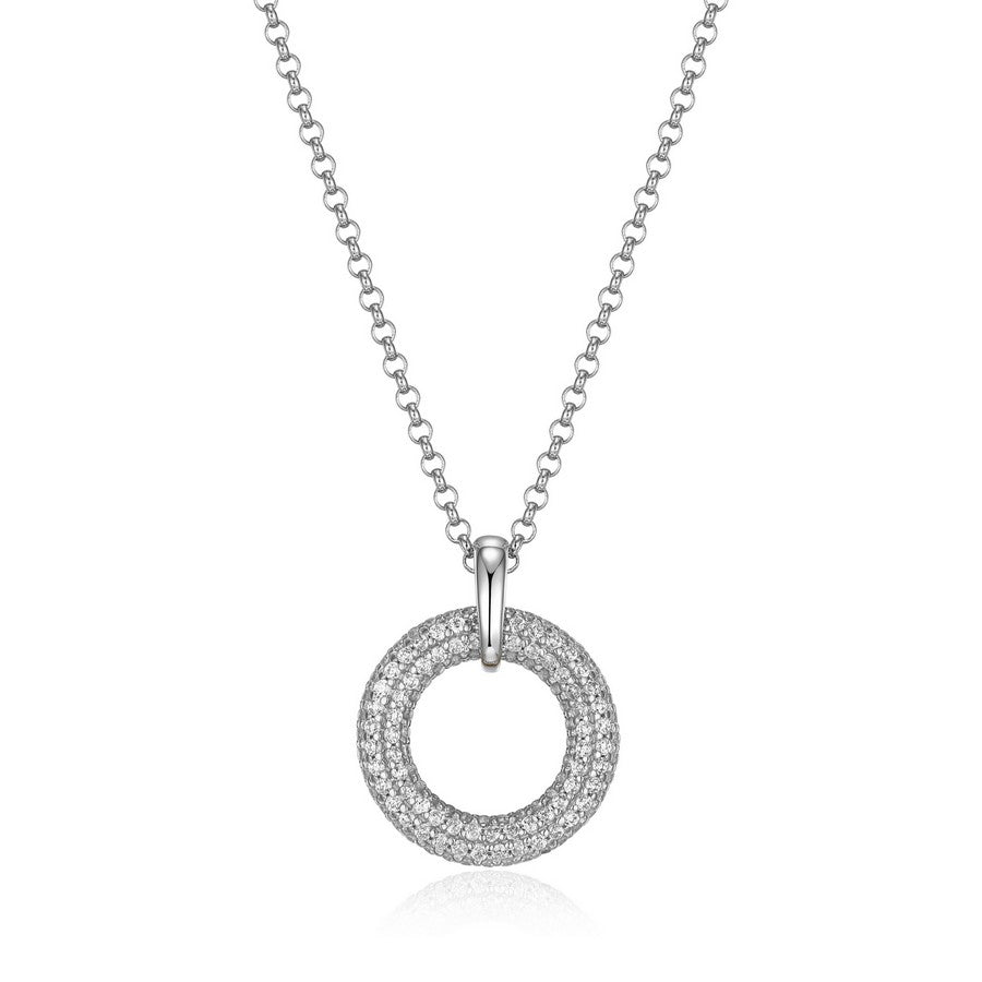 ELLE R0LBRJ0046 Women's Silver Necklace