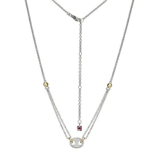 Collier en argent pour femmes ELLE R0LBUZ9746