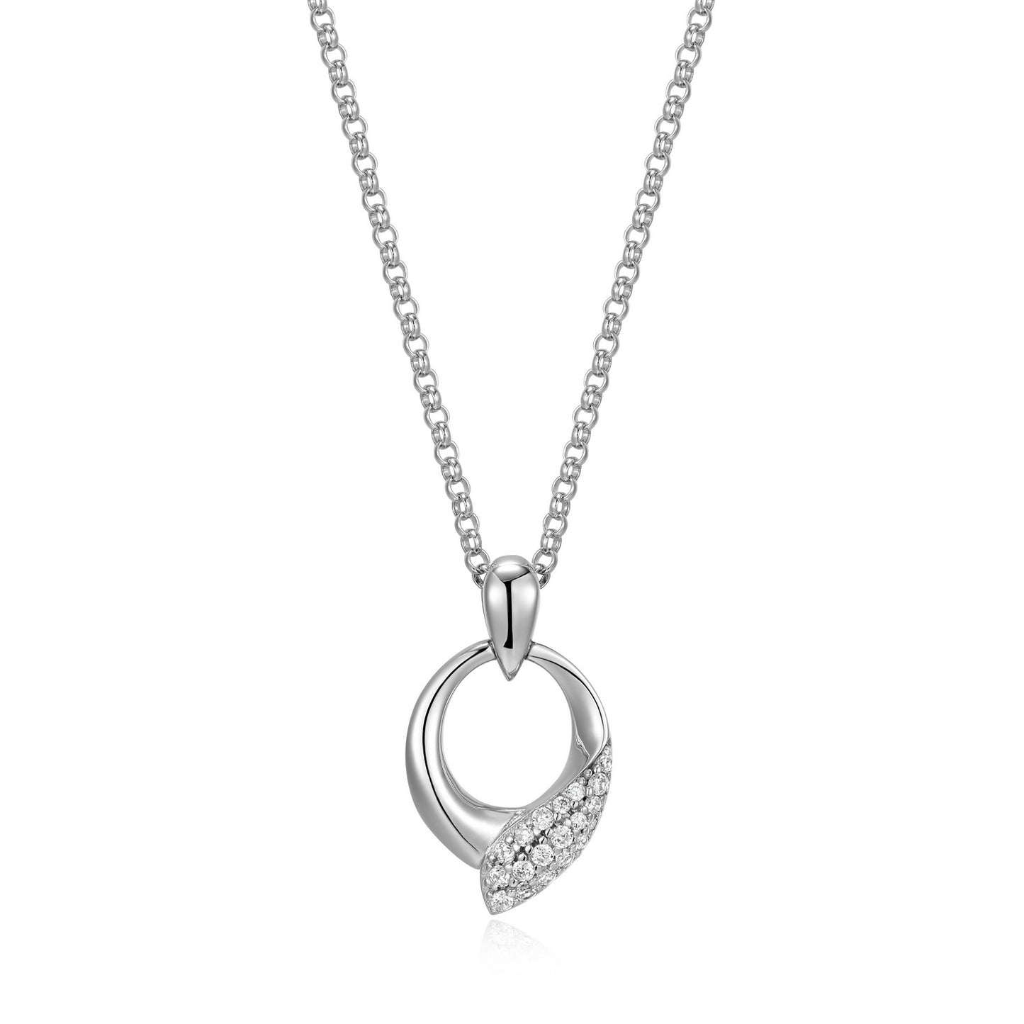 Collier en argent pour femmes ELLE R0LC0E9746