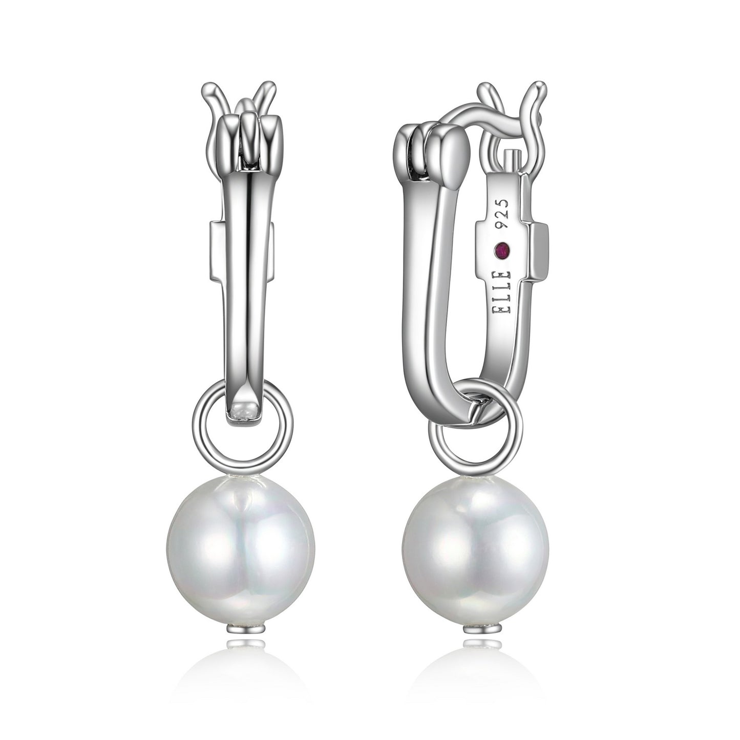 Elle silver women's earrings R2LCFYBG0J