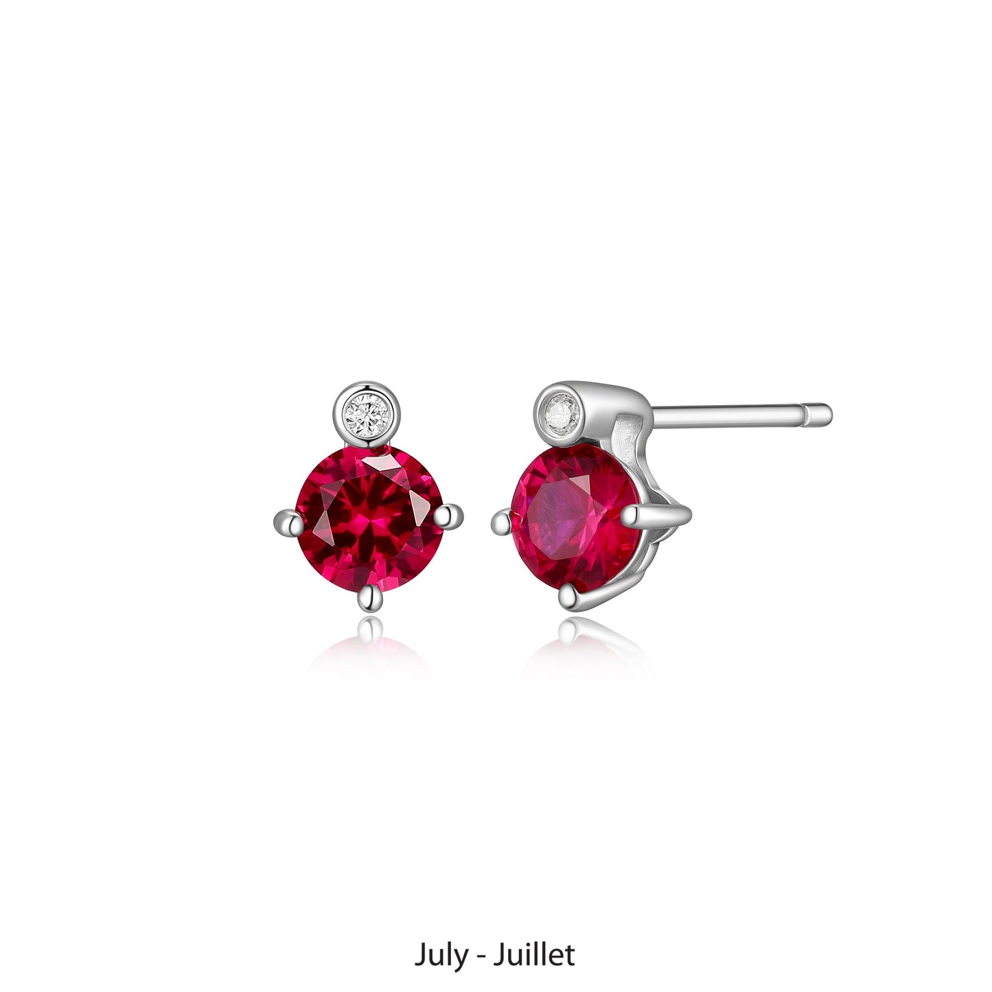 Boucles d'oreilles en argent Elle R2LCQ90158
