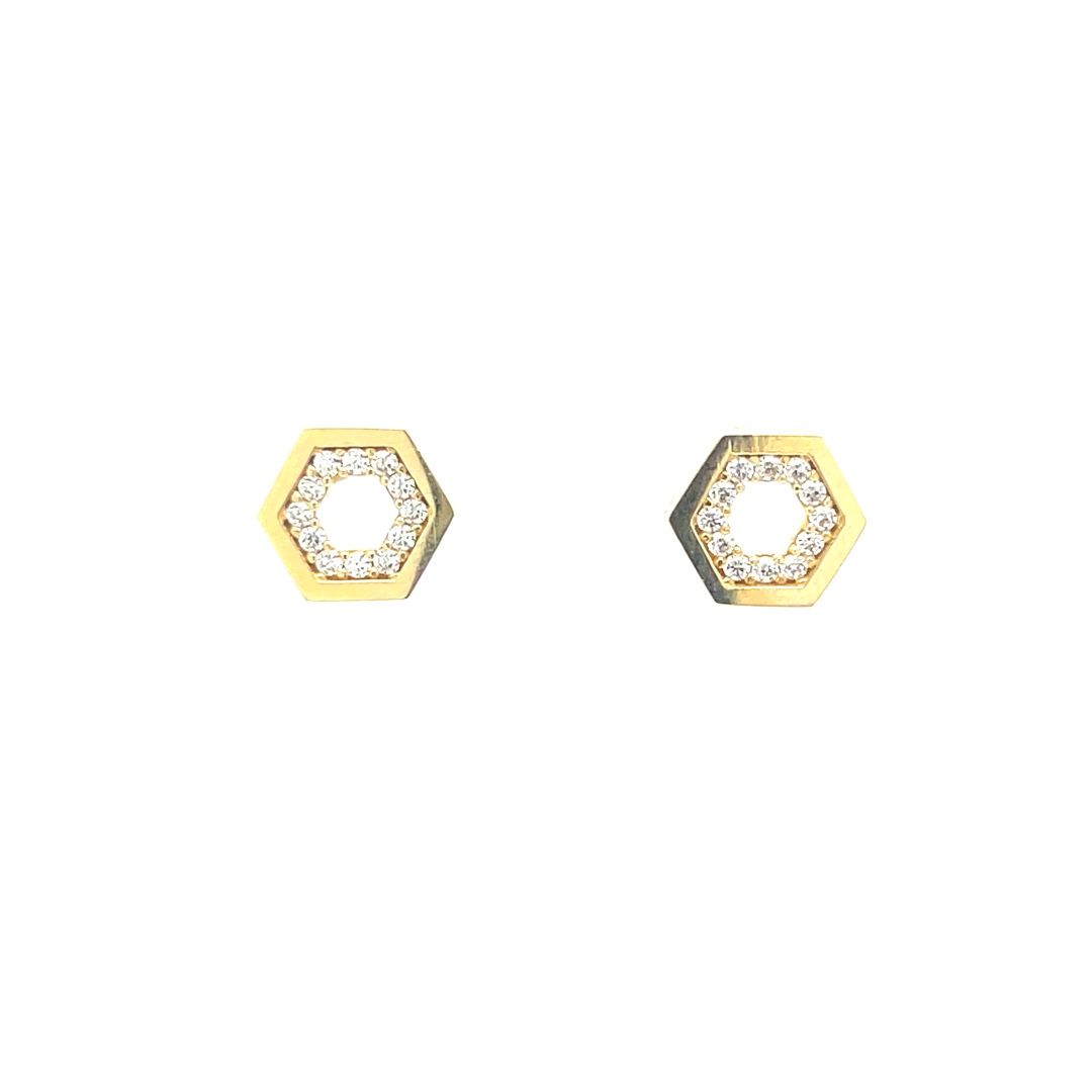 Gold earring for women SC-BO-013