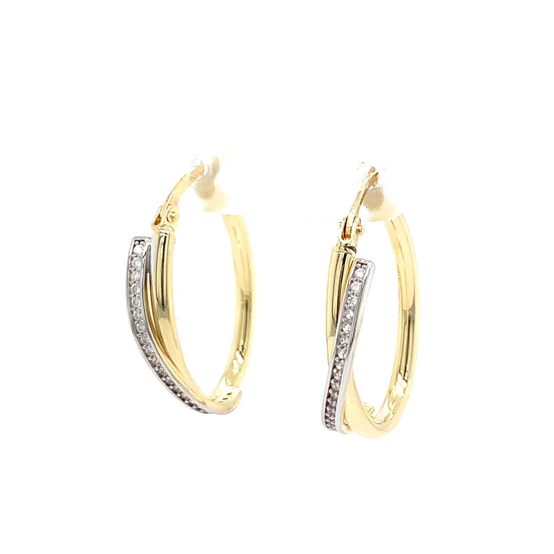 Boucle d'oreille en or pour femme SC-BO-101