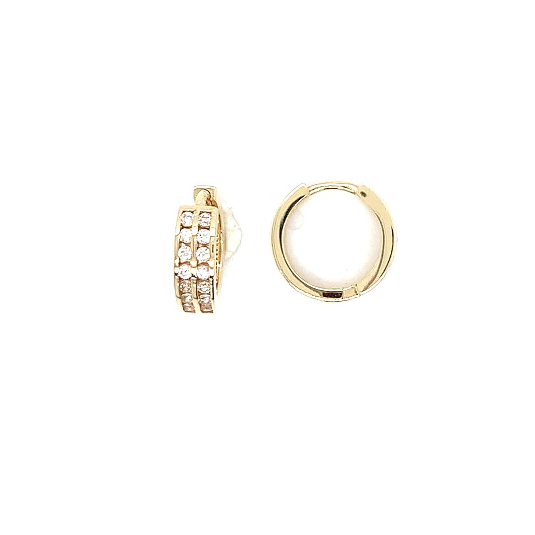 Gold earring for women SC-BO-153