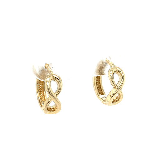 Women's gold earrings SC-BO-179