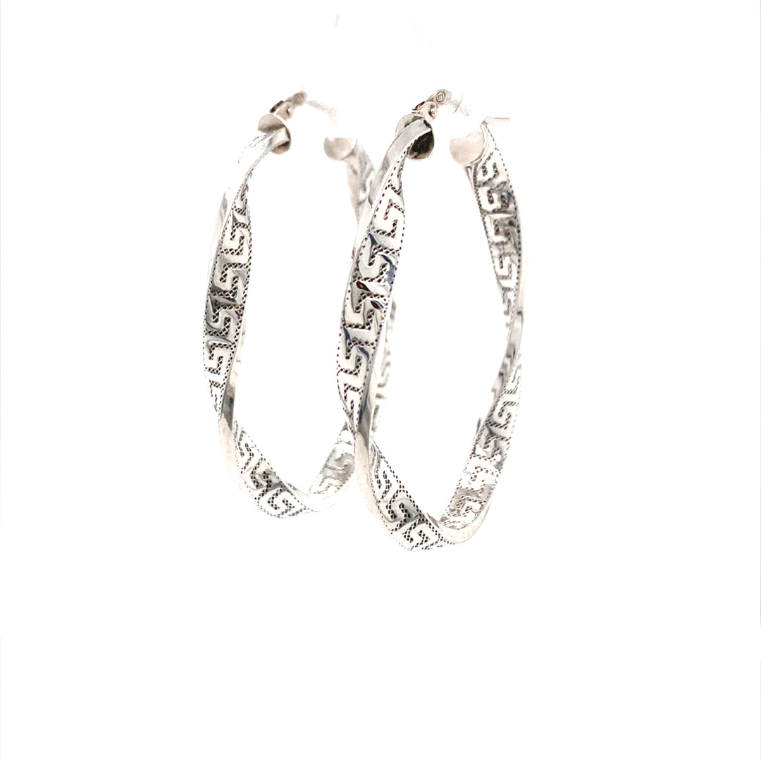 Boucles d'oreilles en argent .925 pour femmes SCA-BO-014