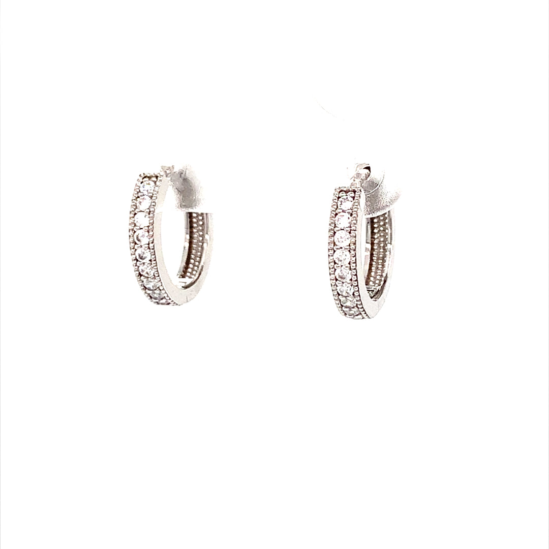 Boucles d'oreilles en argent .925 pour femmes SCA-BO-063
