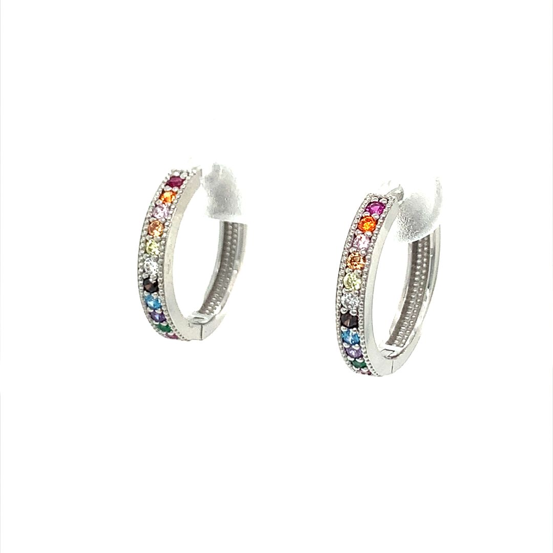 Boucles d'oreilles en argent .925 pour femmes SCA-BO-078