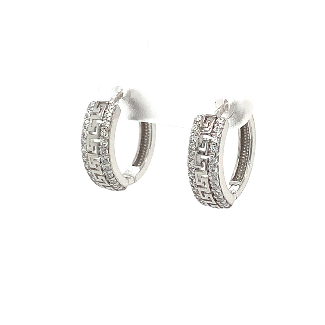 Boucles d'oreilles en argent .925 pour femmes SCA-BO-090