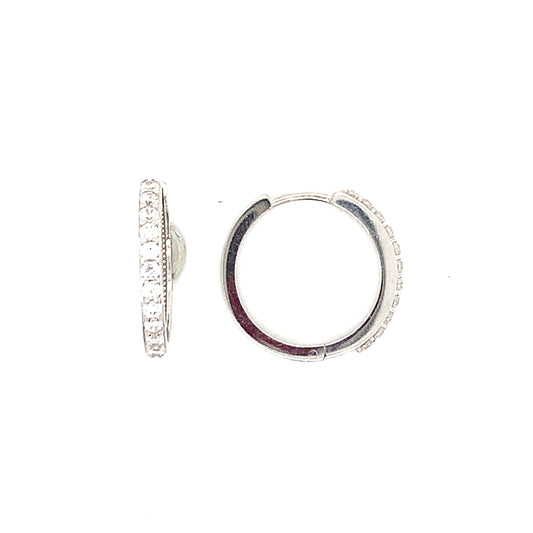 Boucles d'oreilles en argent .925 pour femme SCA-BO-161