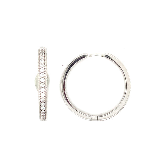 Boucles d'oreilles en argent .925 pour femme SCA-BO-162