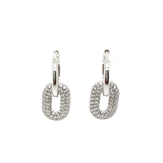 Boucles d'oreilles en argent .925 pour femme SCA-BO-172