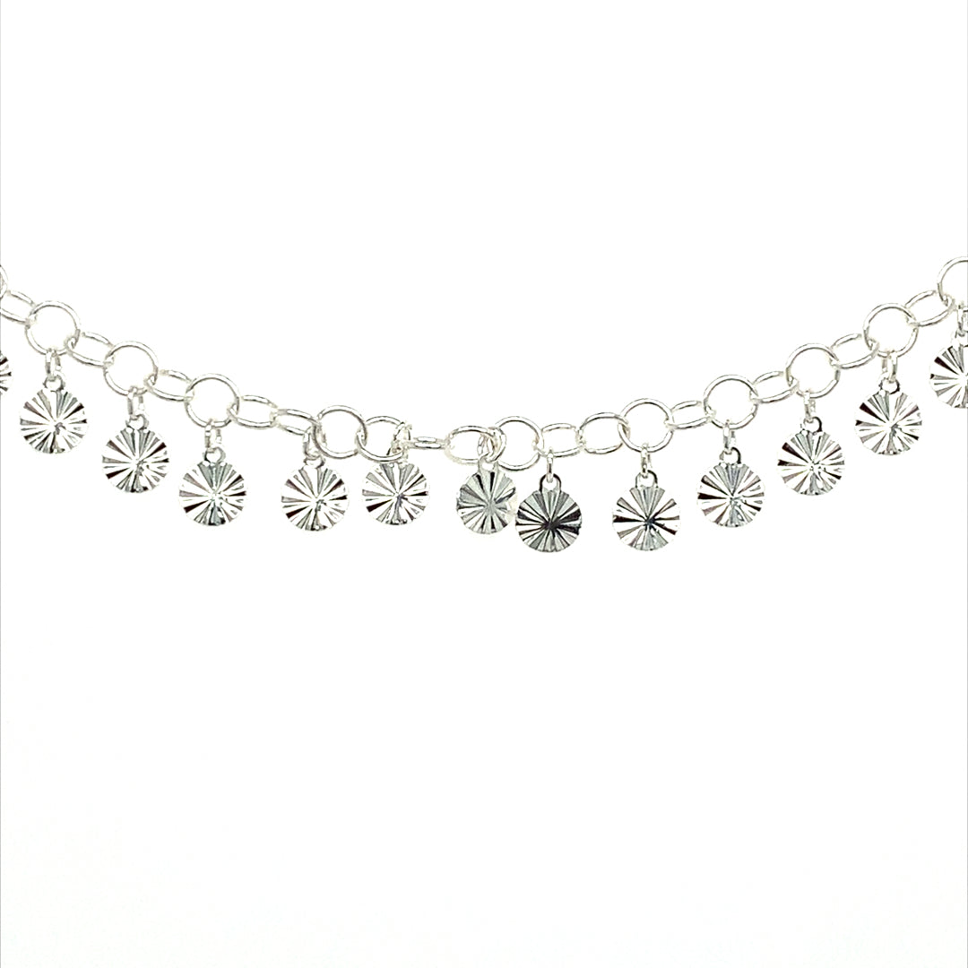 Chaine de cheville en argent .925 pour femmes SCA-CHE-004
