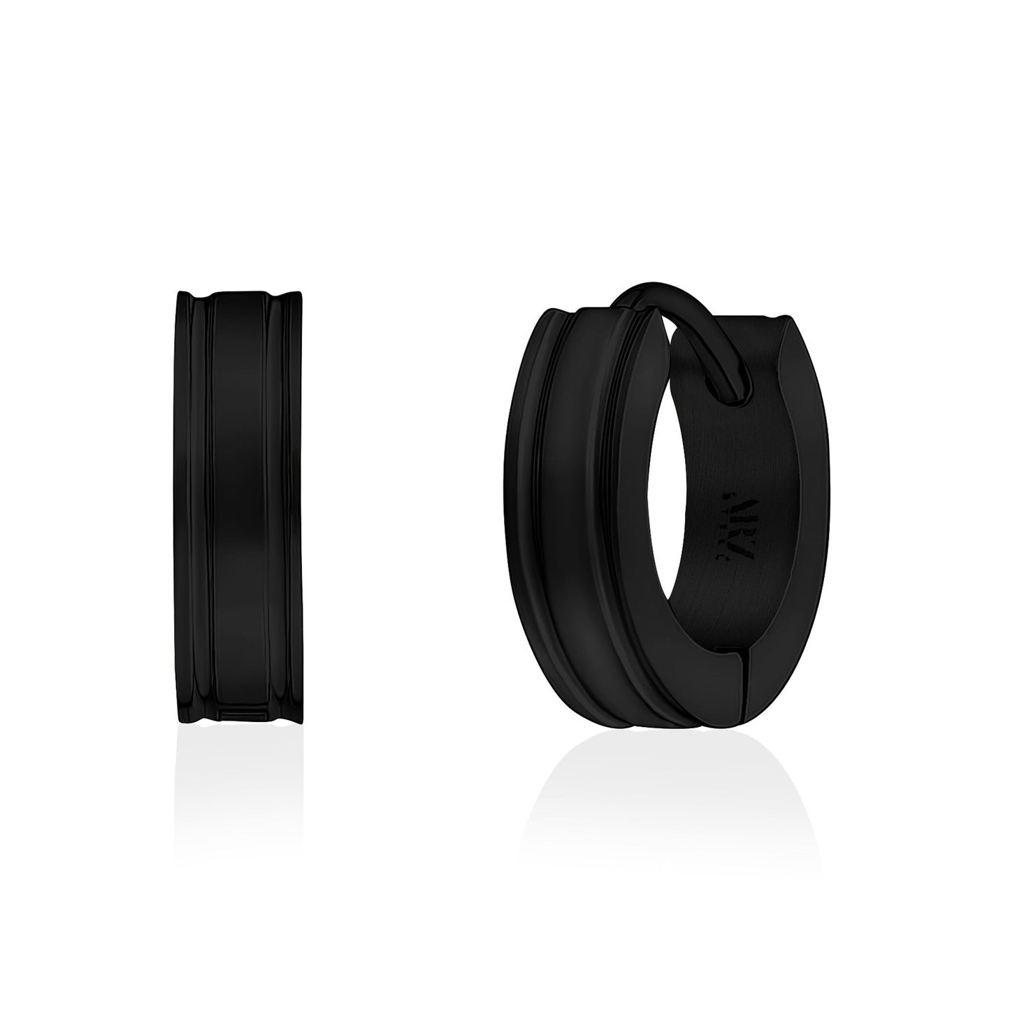 Ladies Steel Earrings SSE170BK
