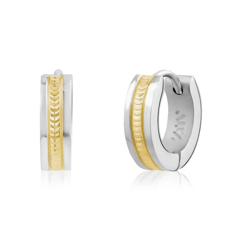 Boucles d'oreilles en acier pour dame SSE191W