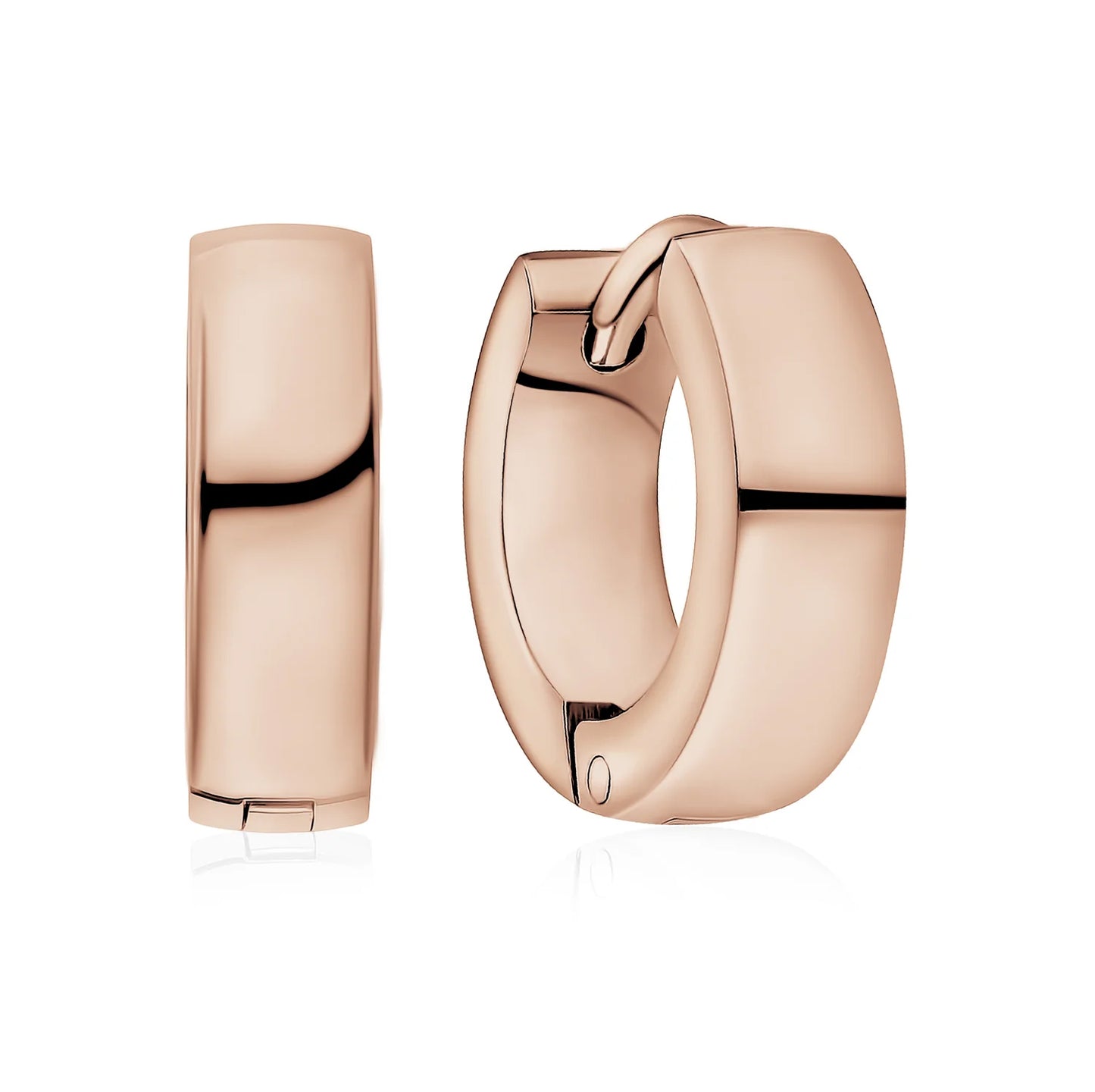 Boucles d'oreilles en acier pour dame SSE29R