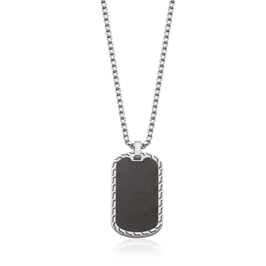 Collier en acier pour homme T3XF670124