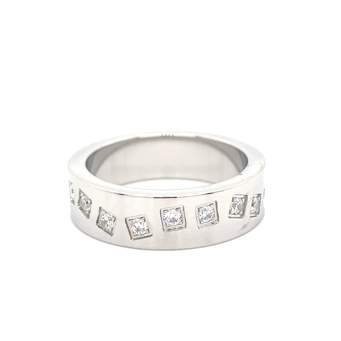 Jonc pour homme en acier ZW-13