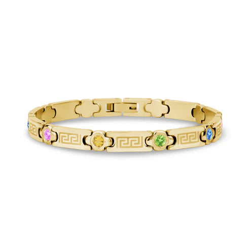 Women's steel bracelet ZW-B52G-6.75