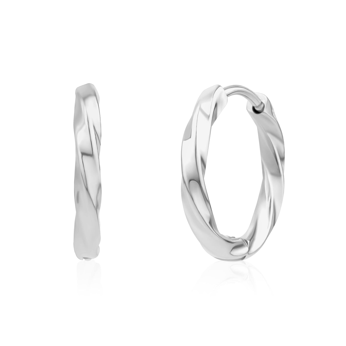 Boucles d'oreilles en acier pour dame ZW-E36W