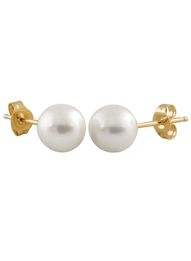 Women's Pearl Earrings PJ-PD-6.5-7