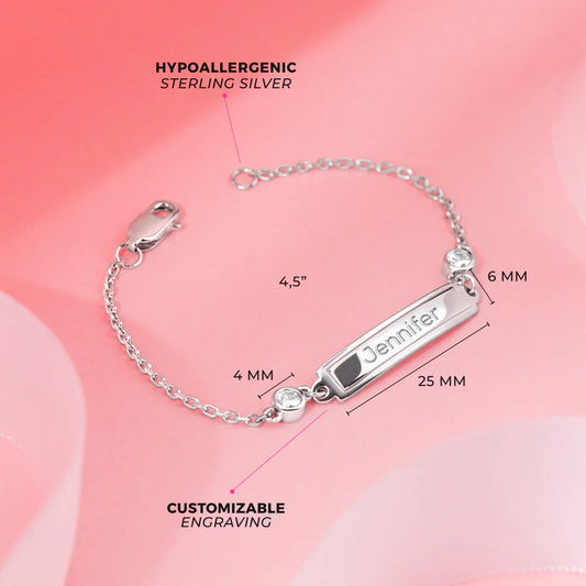 Bracelet pour enfant en argent .925 SS-02-00036